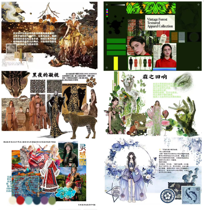 服装专业课堂优秀作业亮相拓新楼